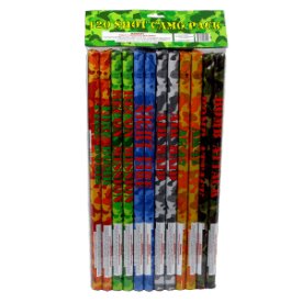 JP 120 SHOT CAMO PACK CANDLE
